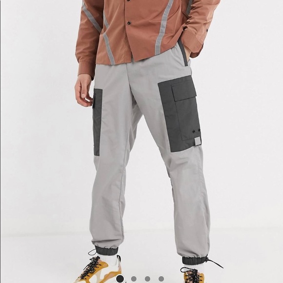 🔥 ASOS reclaimed vintage cargo pants men’s large - Picture 4 of 5